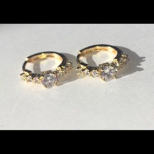 Engagement earrings